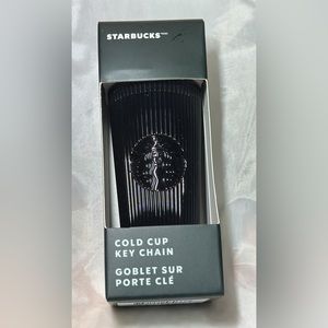 (1) Starbucks cold cup key chain